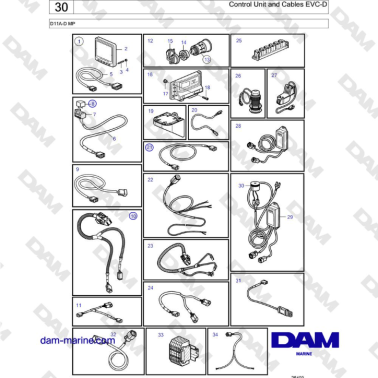 Volvo Penta D11A-D MP -...
