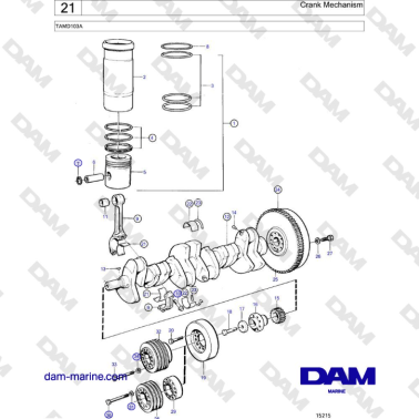 Volvo Penta TAMD103A -...
