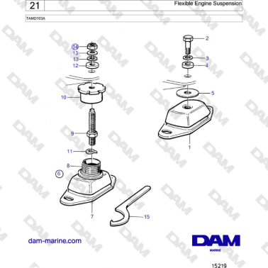 Volvo Penta TAMD103A -...