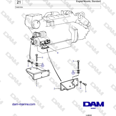 Volvo Penta TAMD103A -...