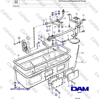 Volvo Penta TAMD103A - Oil...