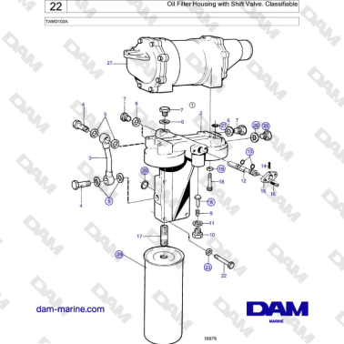 Volvo Penta TAMD103A - Oil...