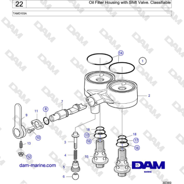 Volvo Penta TAMD103A -...