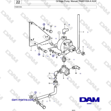 Volvo Penta TAMD103A -...