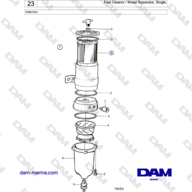 Volvo Penta TAMD103A -...