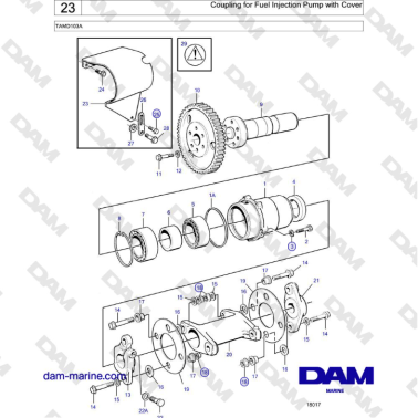 Volvo Penta TAMD103A -...