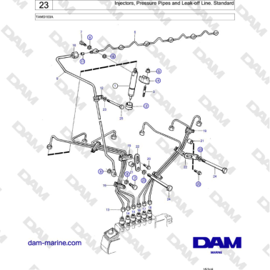 Volvo Penta TAMD103A -...