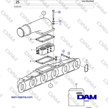 Volvo Penta TAMD103A -...