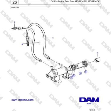 Volvo Penta TAMD103A - Oil...
