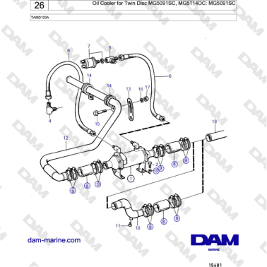 Volvo Penta TAMD103A - Oil...
