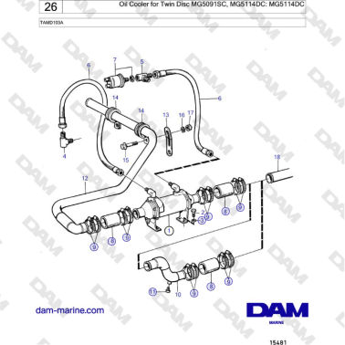 Volvo Penta TAMD103A - Oil...