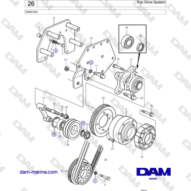 Volvo Penta TAMD103A -...