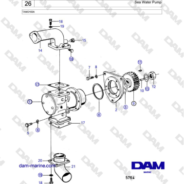 Volvo Penta TAMD103A -...