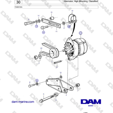 Volvo Penta TAMD103A -...