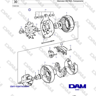 Volvo Penta TAMD103A -...