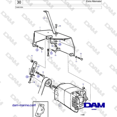 Volvo Penta TAMD103A -...