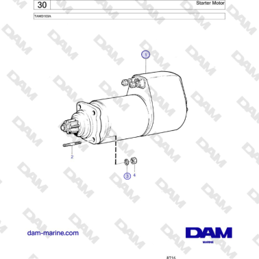 Volvo Penta TAMD103A -...