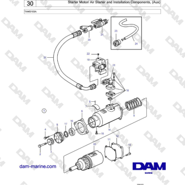 Volvo Penta TAMD103A -...