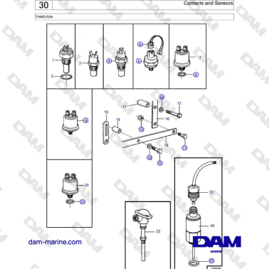Volvo Penta TAMD103A -...