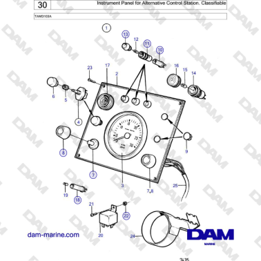 Volvo Penta TAMD103A -...