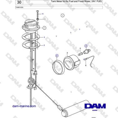 Volvo Penta TAMD103A - Tank...