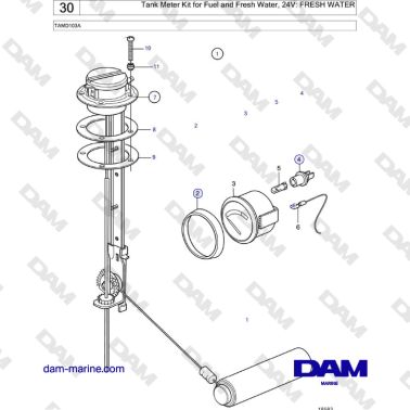 Volvo Penta TAMD103A - Tank...