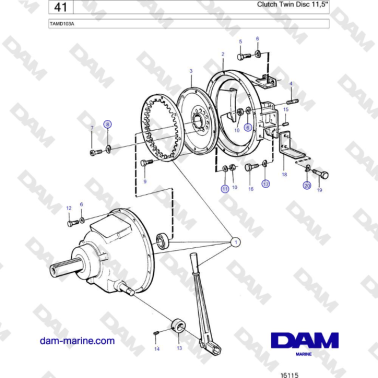 Volvo Penta TAMD103A -...