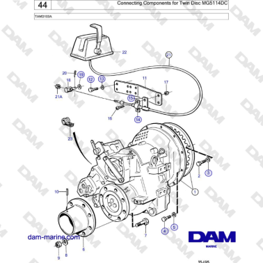 Volvo Penta TAMD103A -...