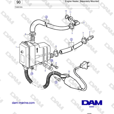Volvo Penta TAMD103A -...