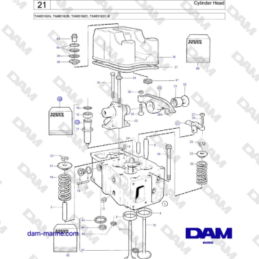 Volvo Penta TAMD162A,...