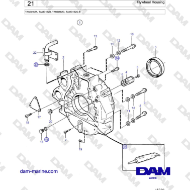 Volvo Penta TAMD162A,...