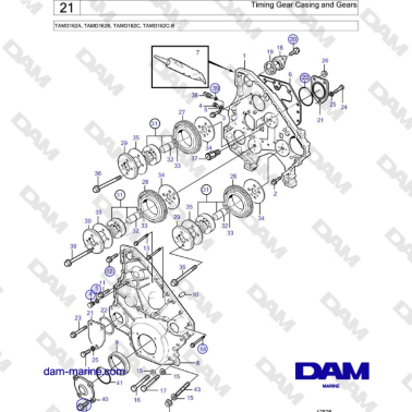 Volvo Penta TAMD162A,...