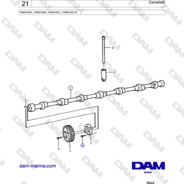 Volvo Penta TAMD162A,...