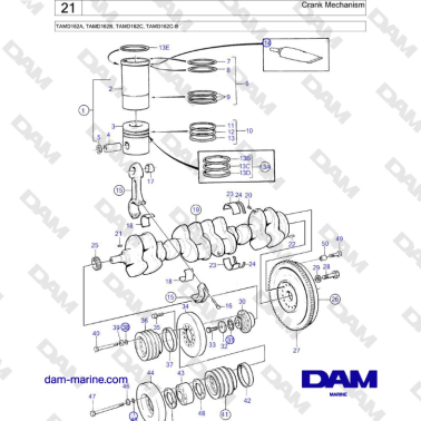 Volvo Penta TAMD162A,...