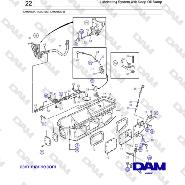 Volvo Penta TAMD162A,...