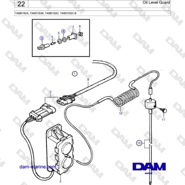 Volvo Penta TAMD162A,...