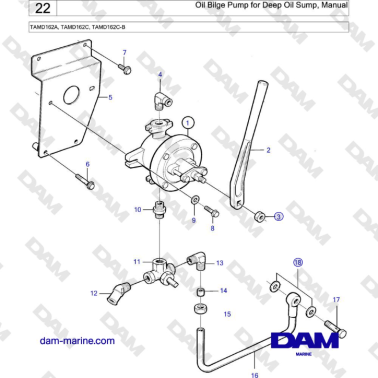 Volvo Penta TAMD162A,...