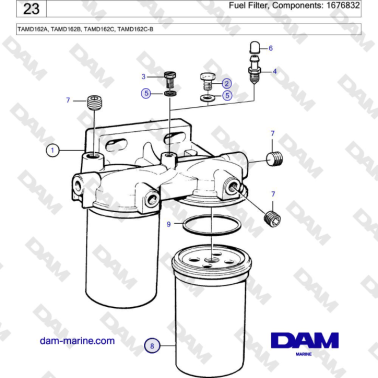 Volvo Penta TAMD162A,...