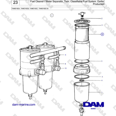 Volvo Penta TAMD162A,...