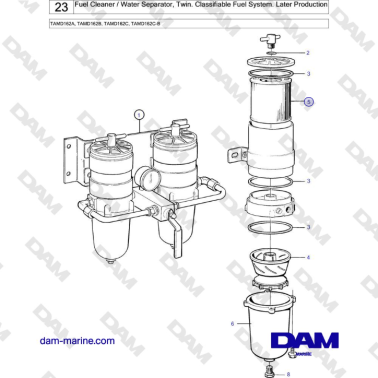 Volvo Penta TAMD162A,...