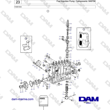 Volvo Penta TAMD162A - Fuel...