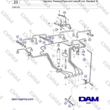 Volvo Penta TAMD162B -...