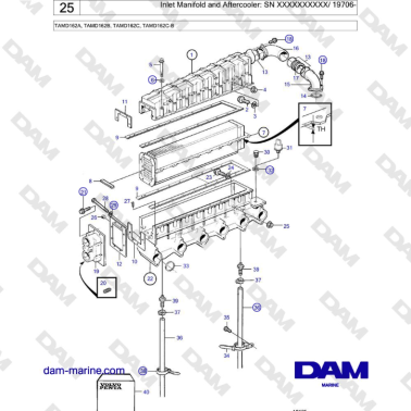 Volvo Penta TAMD162A,...