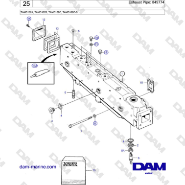 Volvo Penta TAMD162A,...