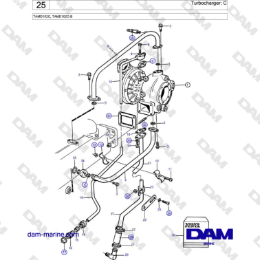 Volvo Penta TAMD162C,...
