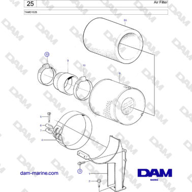 Volvo Penta TAMD162B - Air...