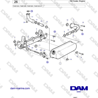Volvo Penta TAMD162A,...