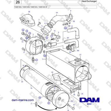 Volvo Penta TAMD162A,...