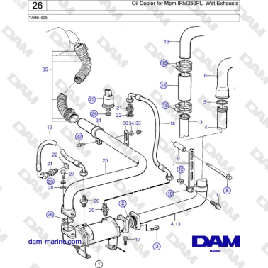 Volvo Penta TAMD162B -...