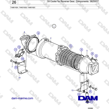 Volvo Penta TAMD162A,...